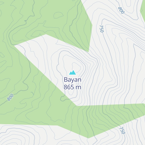 Map of Bayan