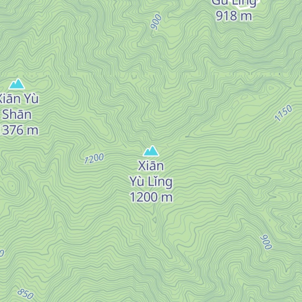 Map of Xiān Yù Lǐng