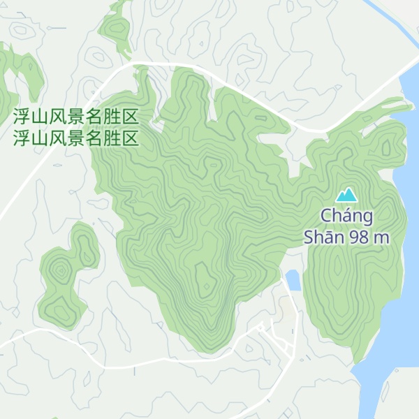 Map of Zhāng Gōng Yán