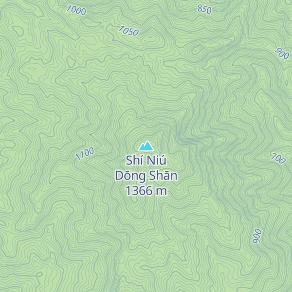 Map of Shí Niú Dōng Shān
