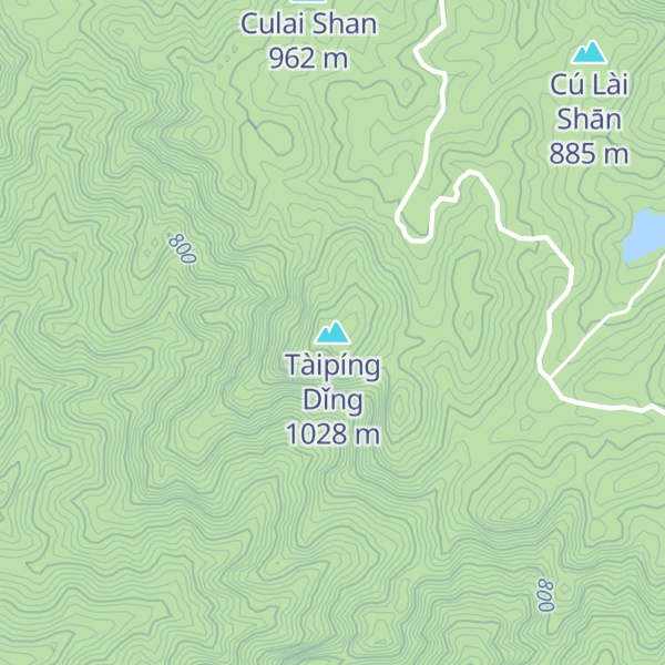 Map of Tàipíng Dǐng