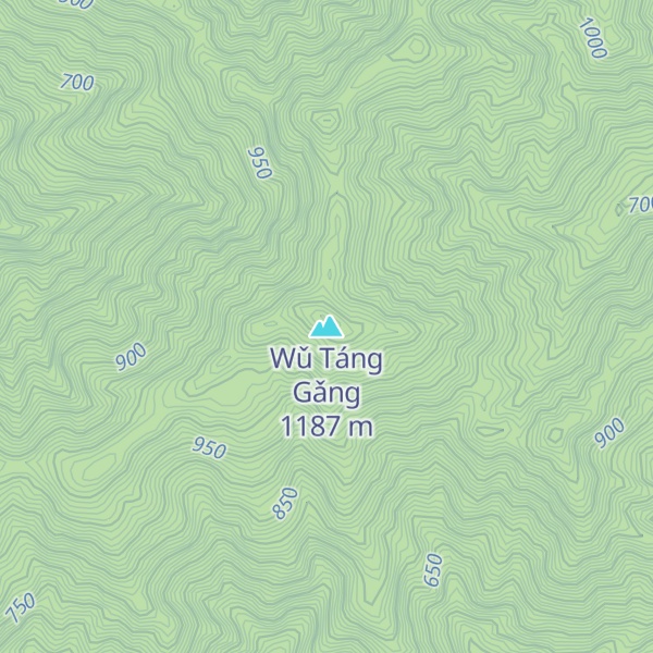 Map of Wǔ Táng Gǎng
