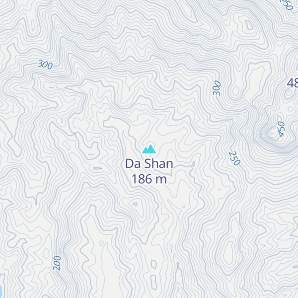 Map of Da Shan