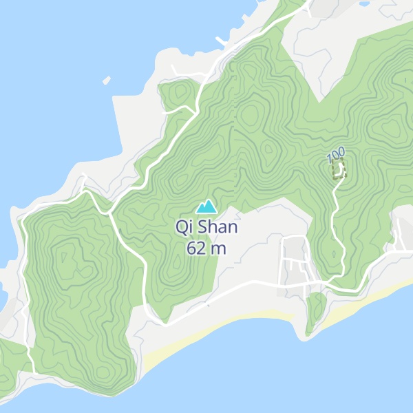 Map of Qi Shan