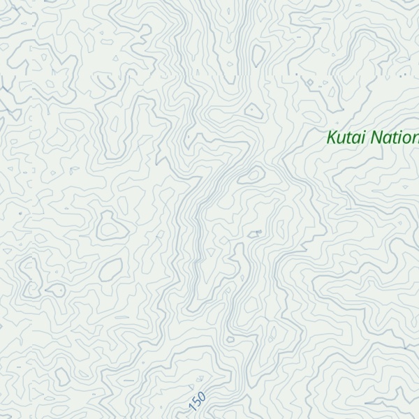 Map of Gunung Karing