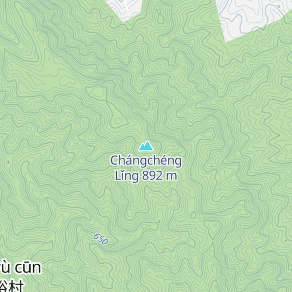 Map of Chángchéng Lǐng