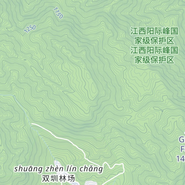 Map of Qīng Máo Jìng