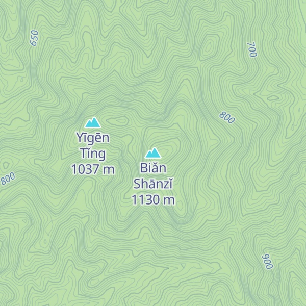 Map of Biǎn Shānzǐ
