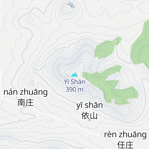 Map of Yī Shān