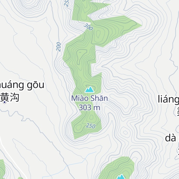 Map of Miào Shān