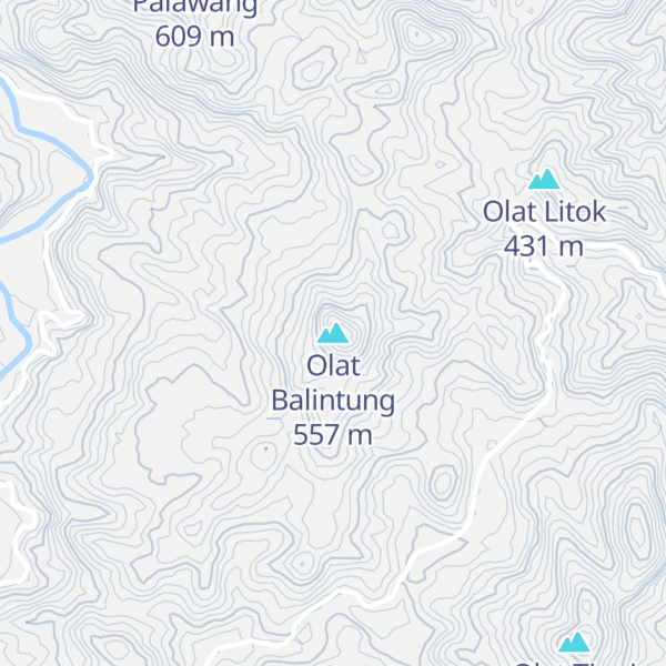 Map of Olat Balintung