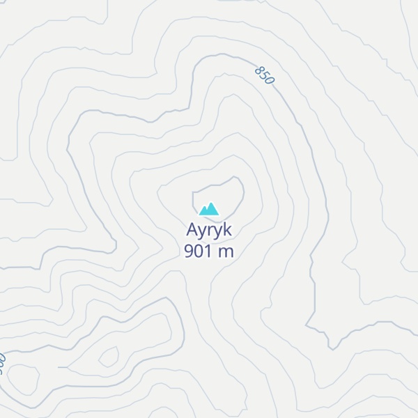 Map of Ayryk
