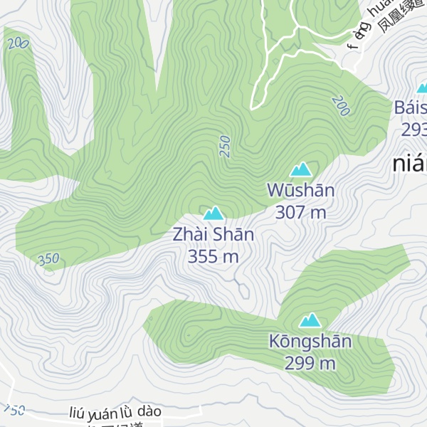 Map of Zhài Shān