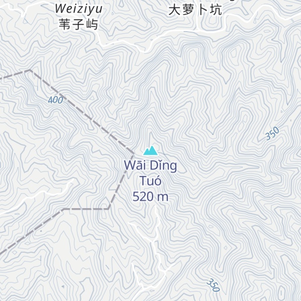 Map of Wāi Dǐng Tuó