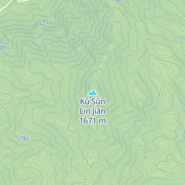Map of Kǔ Sǔn Lín Jiān