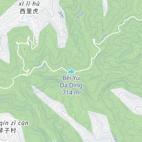 Map of Běi Yù Dà Dǐng