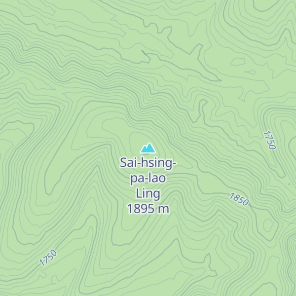 Map of Sai-hsing-pa-lao Ling