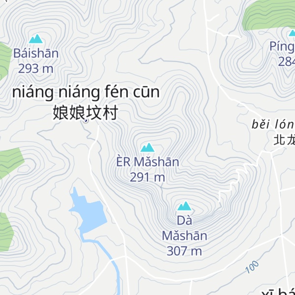 Map of ÈR Mǎshān