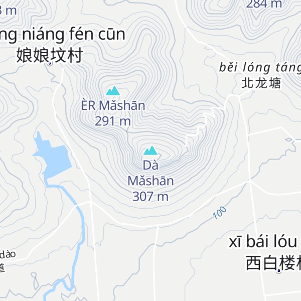 Map of Dà Mǎshān