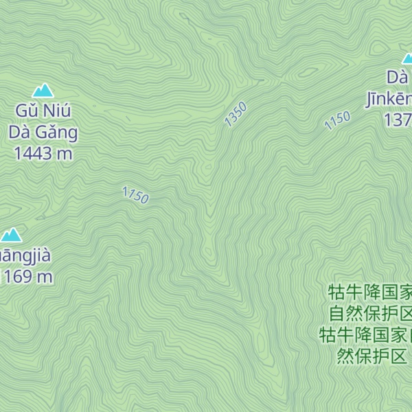 Map of Kǔ Zhúyuán
