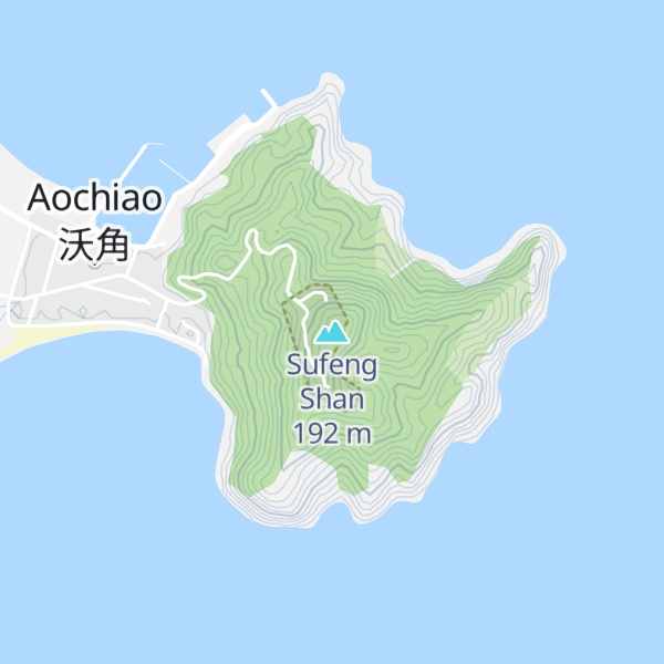 Map of Sufeng Shan