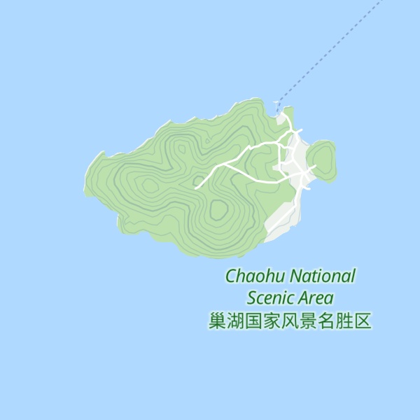 Map of Mushan Hill
