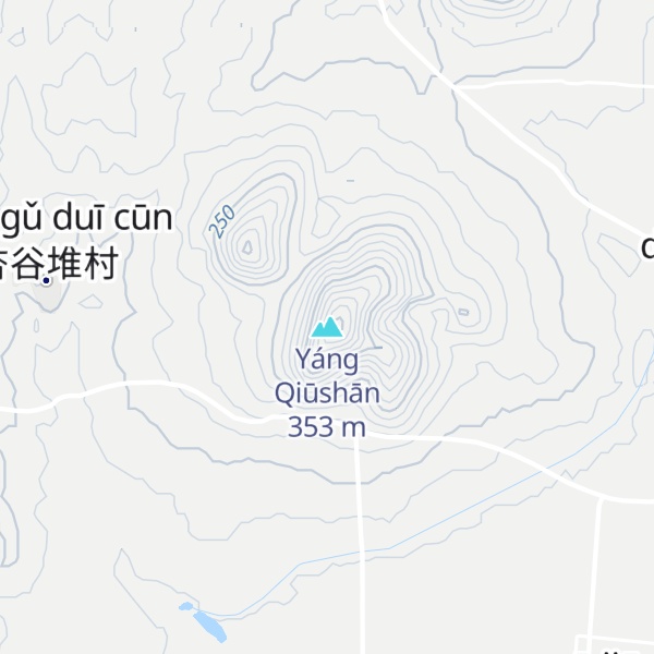 Map of Yáng Qiūshān