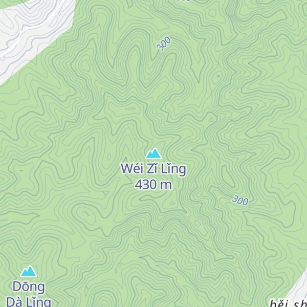 Map of Wéi Zǐ Lǐng