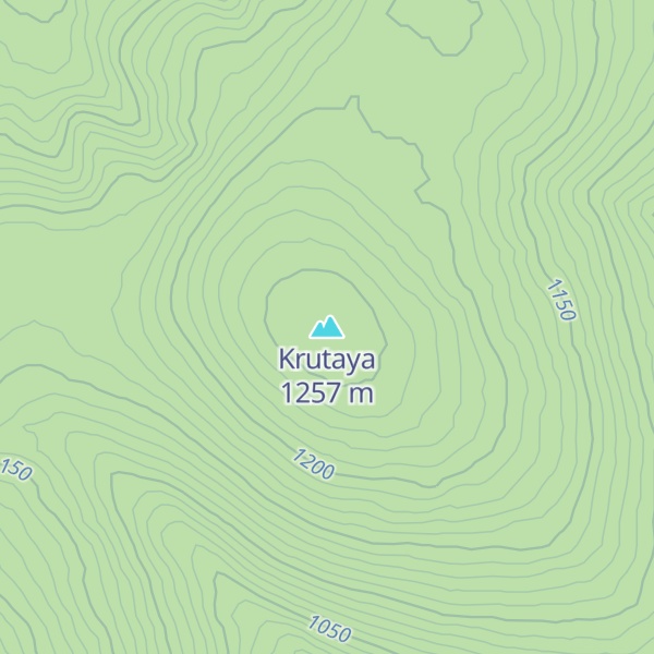 Map of Krutaya