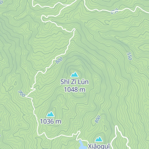 Map of Shī Zī Lún