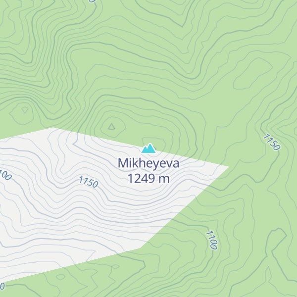 Map of Mikheyeva