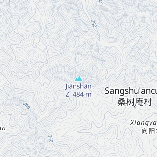 Map of Jiānshān Zǐ