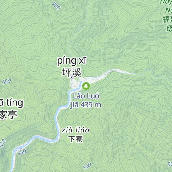 Map of Lǎo Luó Jiā
