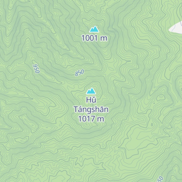 Map of Hǔ Tángshān