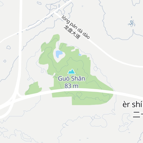 Map of Guó Shān