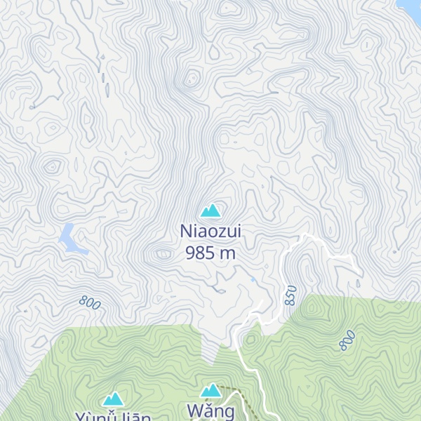 Map of Niaozui