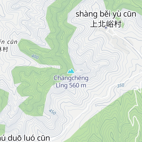 Map of Chángchéng Lǐng