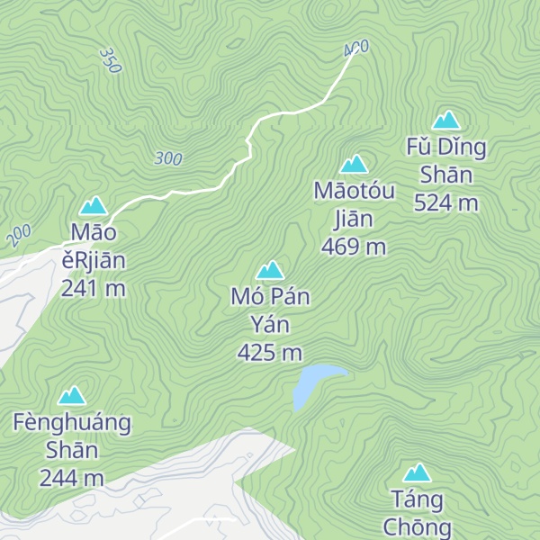 Map of Mó Pán Yán