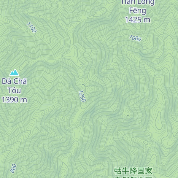 Map of Xuěhuā Fēng