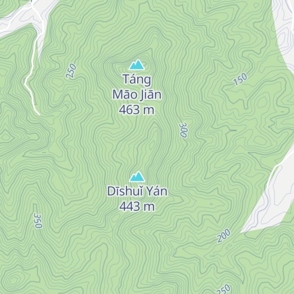 Map of Yīng Zǐ Yán