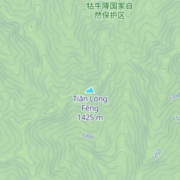 Map of Tiān Lóng Fēng
