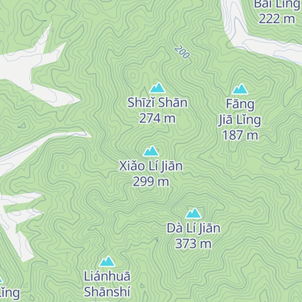 Map of Xiǎo Lí Jiān