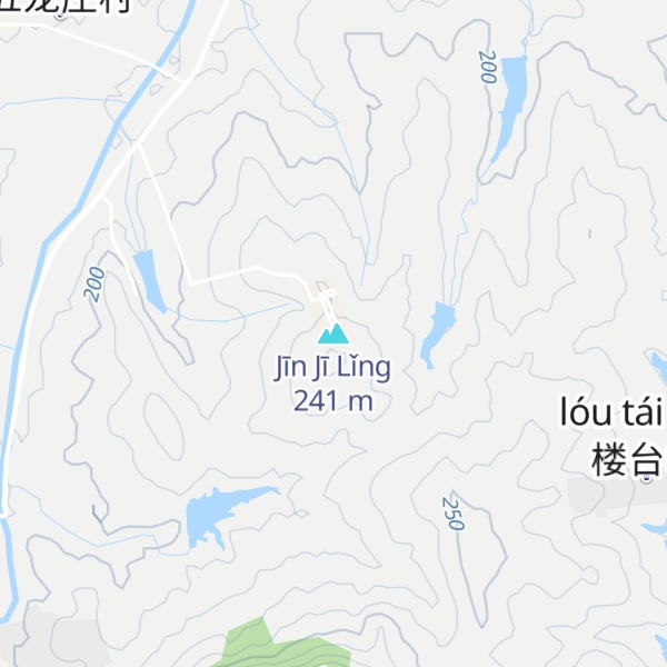Map of Jīn Jī Lǐng
