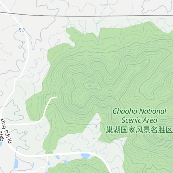 Map of Bái Mǎshān
