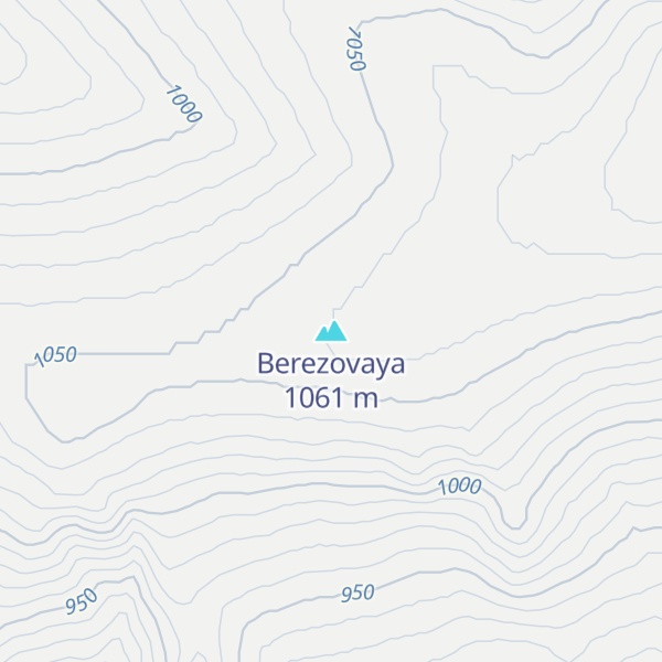 Map of Berezovaya