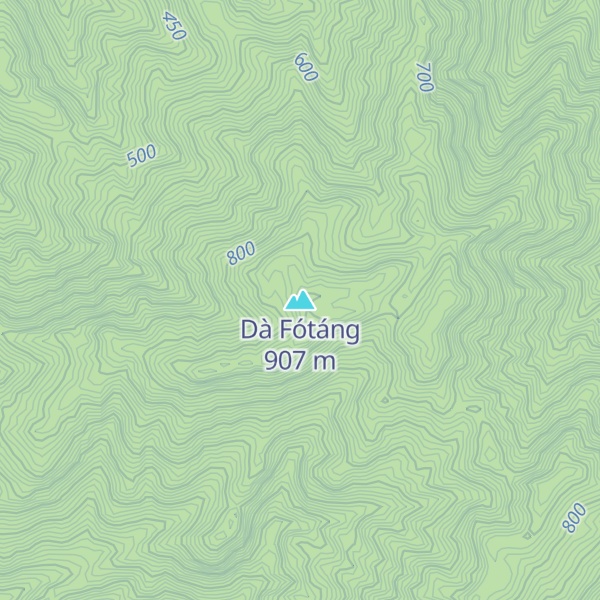 Map of Dà Fótáng