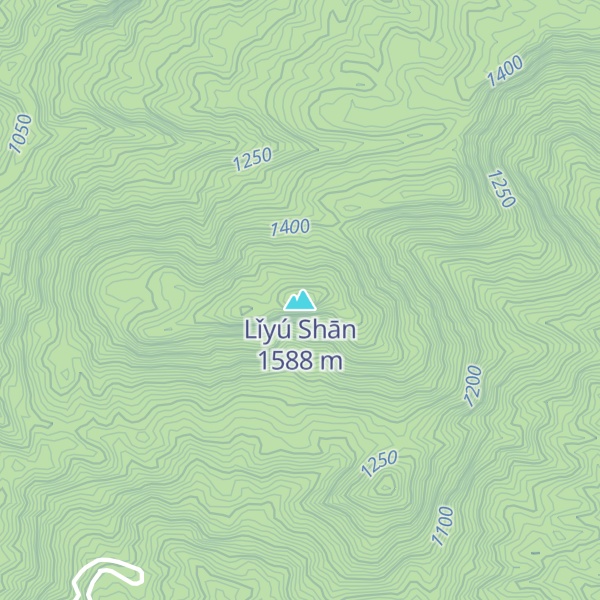 Map of Lǐyú Shān