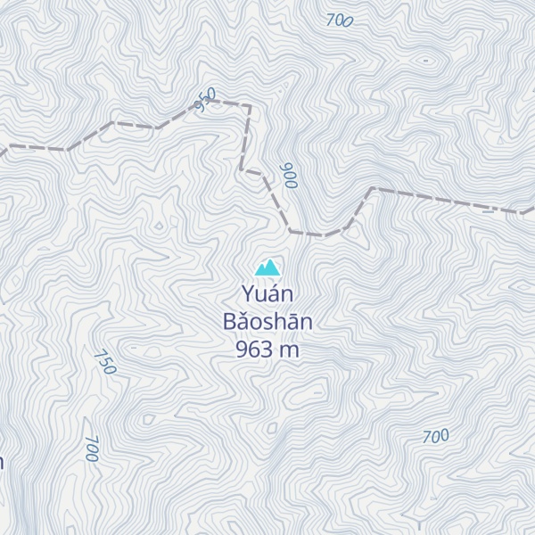 Map of Yuán Bǎoshān
