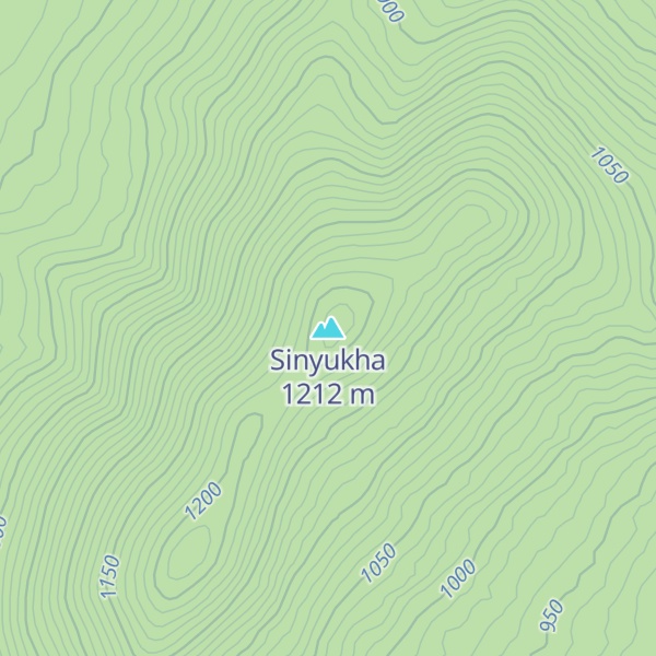 Map of Sinyukha