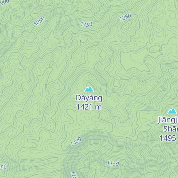 Map of Dàyáng